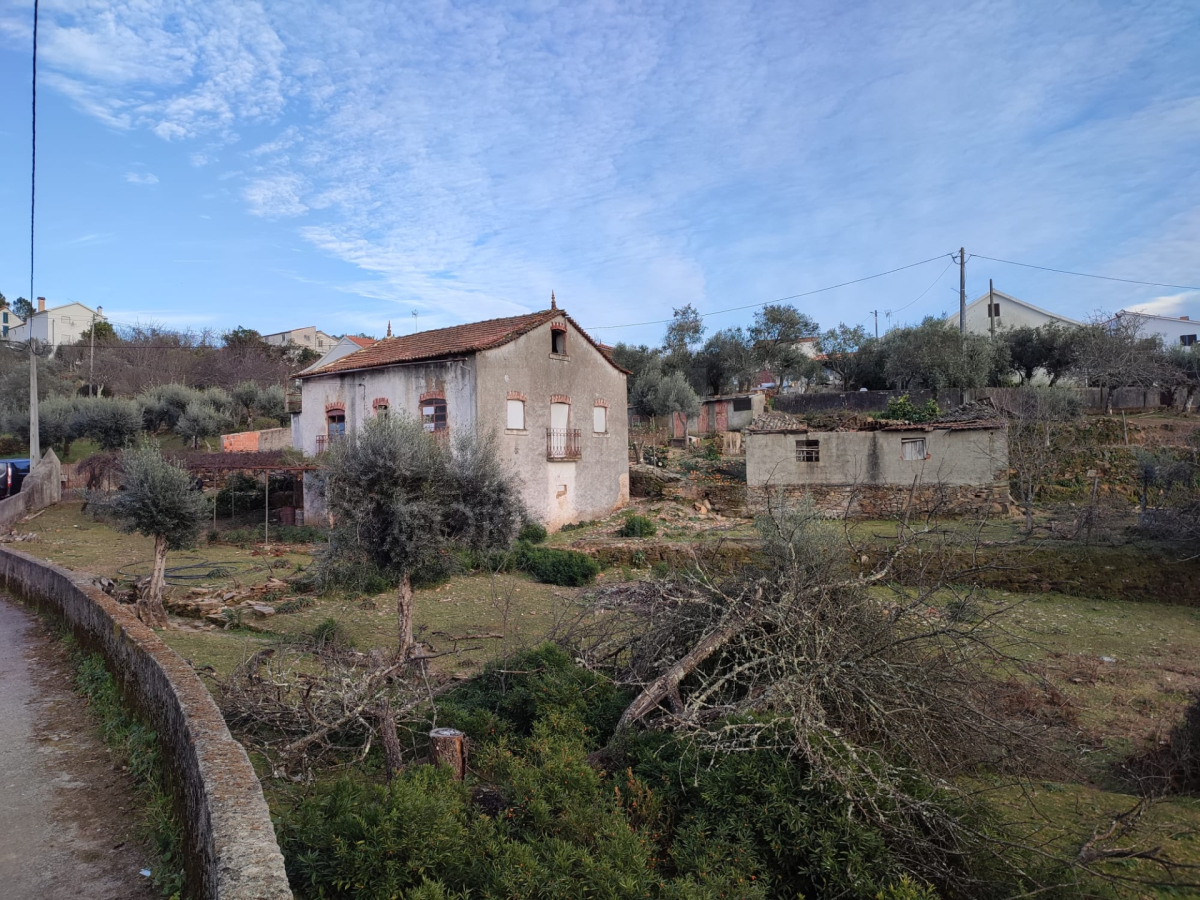 Oportunidade Única: Moradia para Reconstrução em Alvares com Terreno, Poço e Vista Deslumbrante!